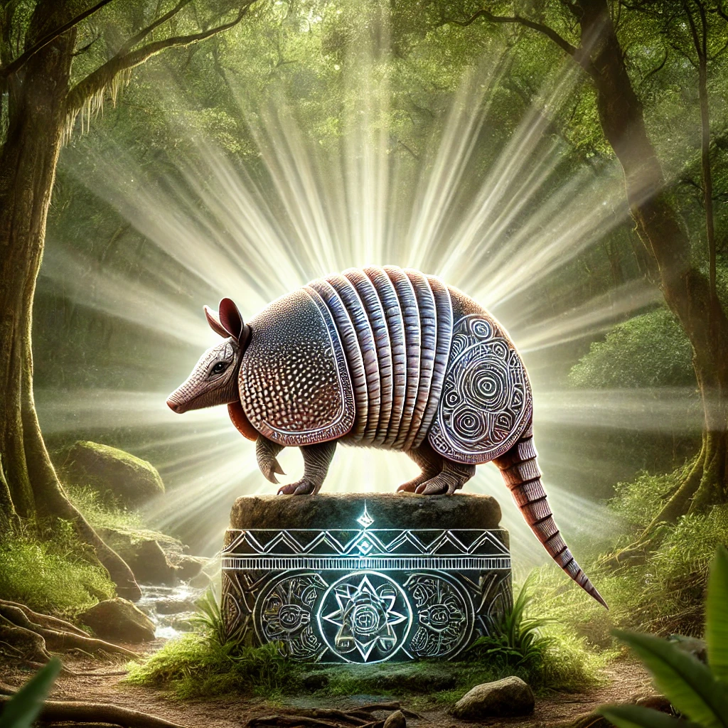 significado espiritual del armadillo
