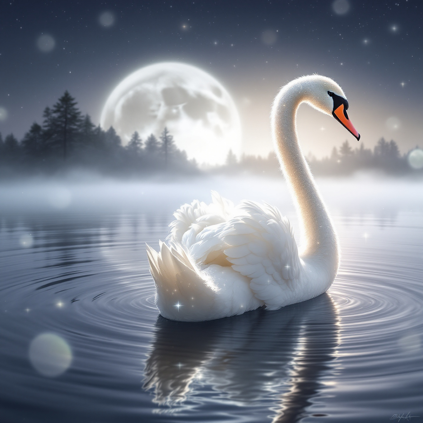 spiritual meaning of the swan