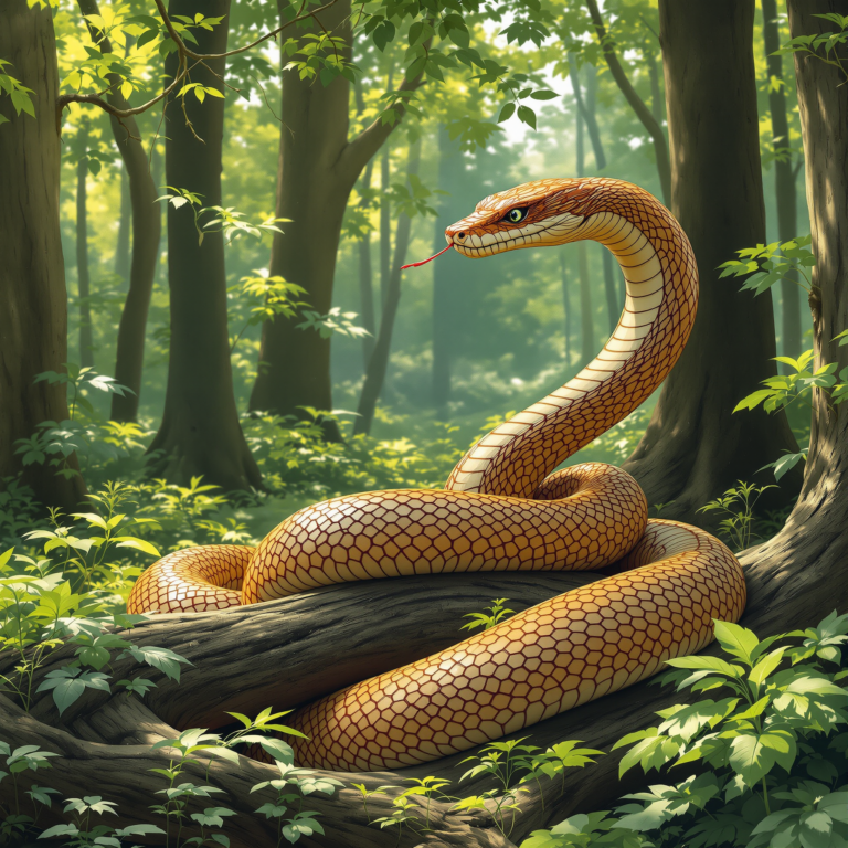 wood snake