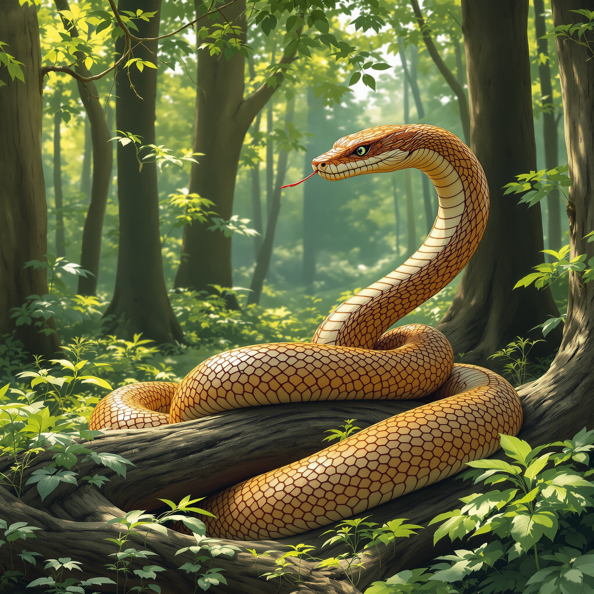 wood snake