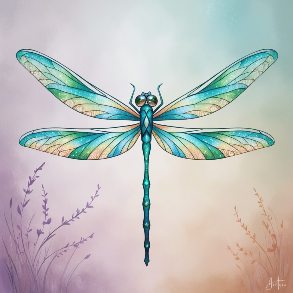Leonardo_Phoenix_09_A_serene_and_mystical_dragonfly_spirit_ani_1 Dragonfly Totem